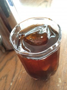 有限会社チモトコーヒーのアイスコーヒー