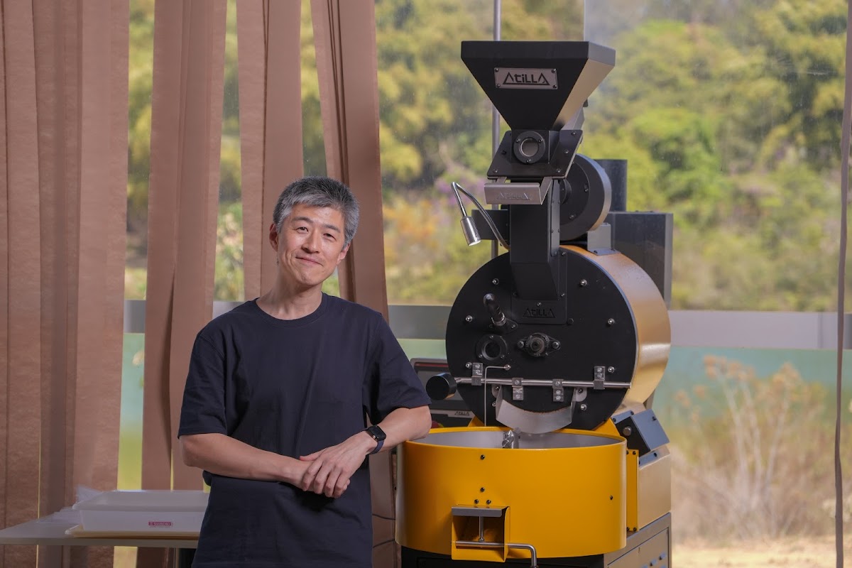 焙煎室ポートレート