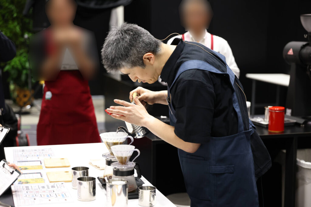 新田和雄 ハンドドリップ